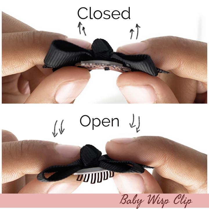 Baby Wisp Billie Jean Wisp Clip Hair Bows