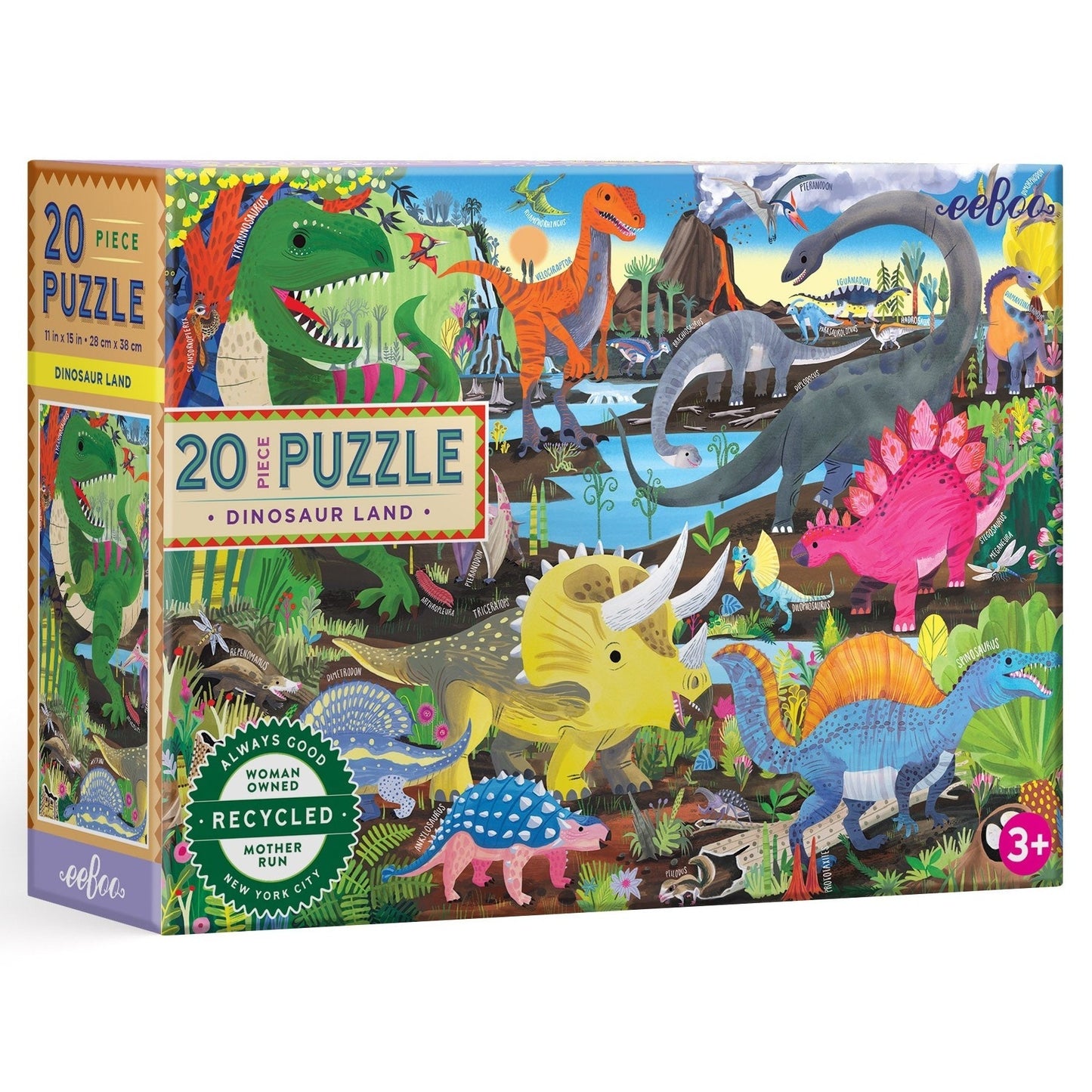 Eeboo 20 Piece Puzzles