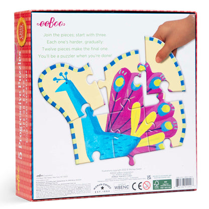 Eeboo Ready to Grow Progressive Puzzles