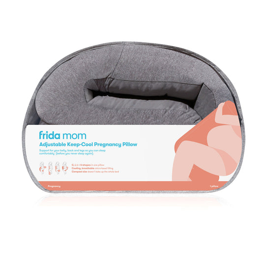 FridaMom Adjustable Keep-Cool Pregnancy Pillow