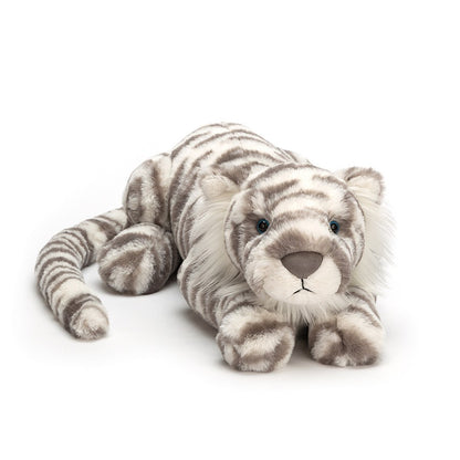 Sacha Snow Tiger Jellycat - Babies in Bloom