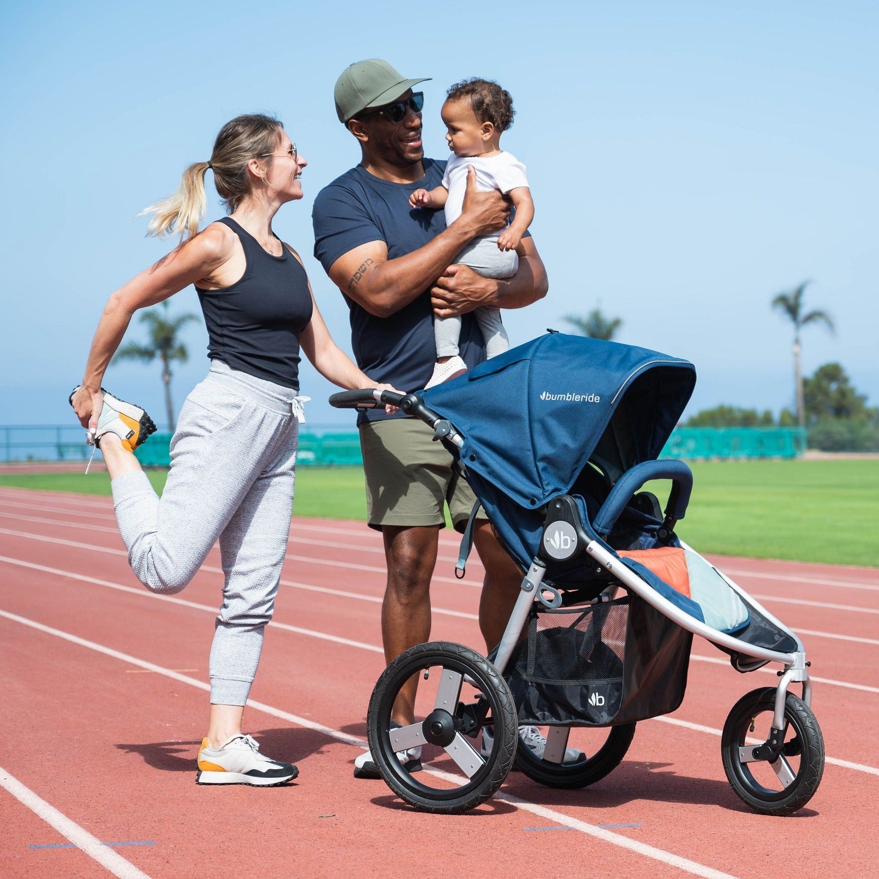 Jogging Stroller Babies in Bloom