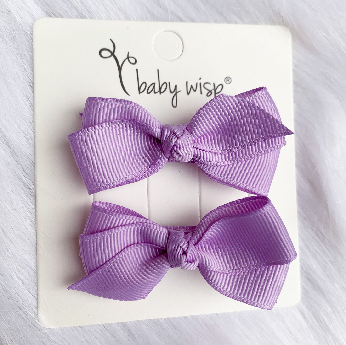 Baby Wisp Alligator Clip Pigtail Bows