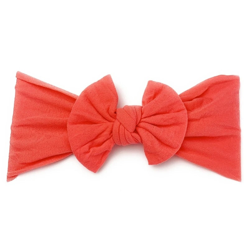 Baby Wisp Headwrap Nylon Bow Headbands