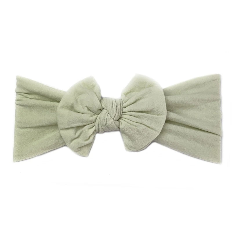 Baby Wisp Headwrap Nylon Bow Headbands