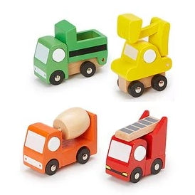 Mini Mover Construction Trucks Jack Rabbit Creations - Babies in Bloom