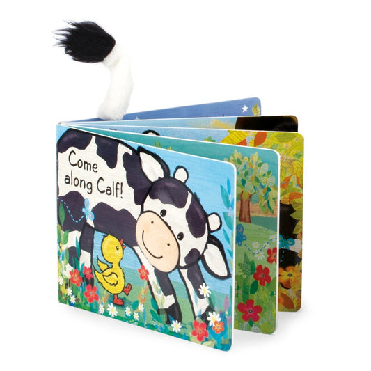 Jellycat Come Along Calf Book Jellycat - Babies in Bloom