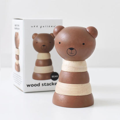 Wee Gallery Animal Wood Stackers