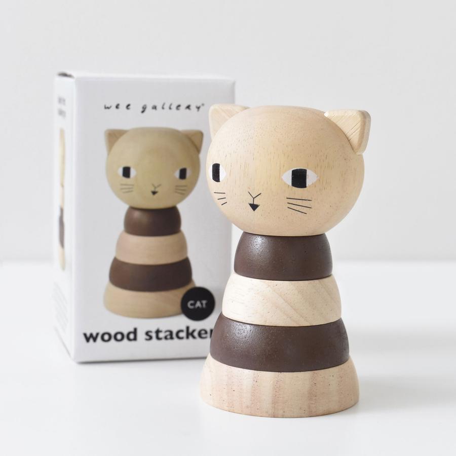 Wee Gallery Animal Wood Stackers