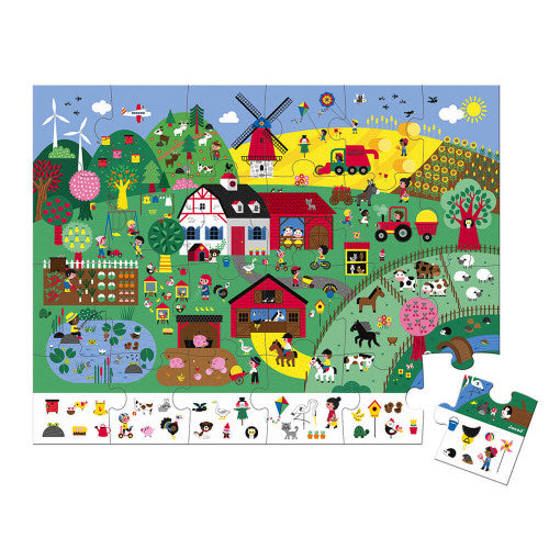 Observation Puzzle "The Farm"