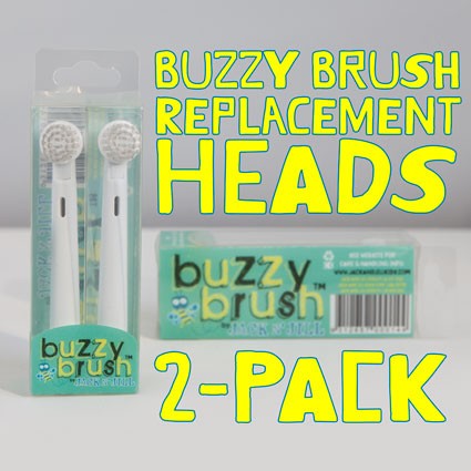 Jack N' Jill Buzzy Brush Replacement Heads Jack n Jill - Babies in Bloom