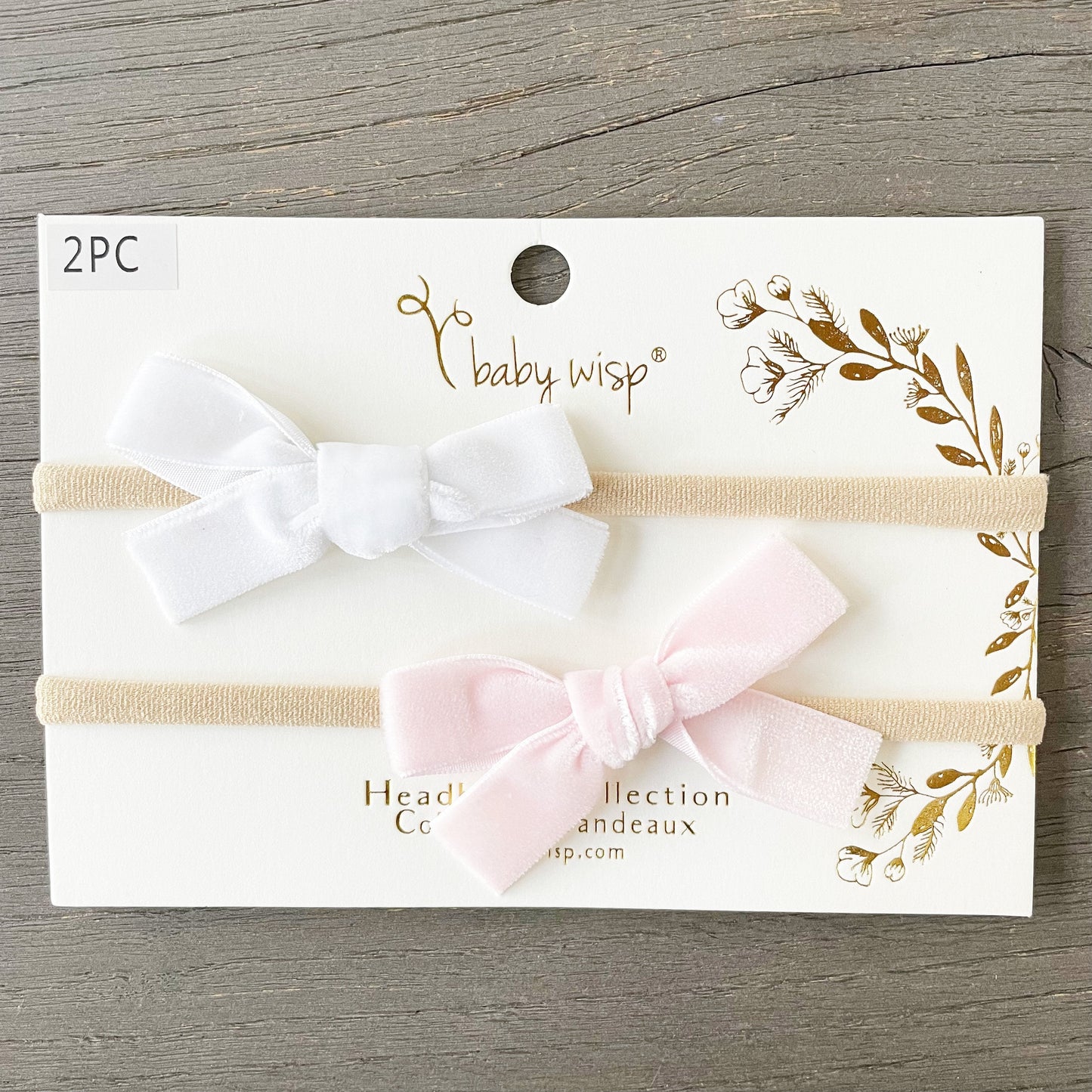 Baby Wisp Hand Tied Bow Headbands