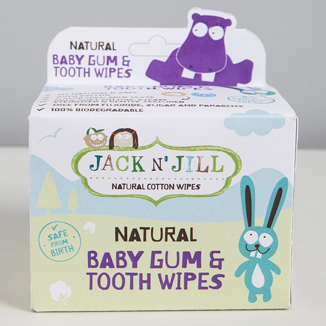 Jack N' Jill Baby Gum & Tooth Wipes Jack n Jill - Babies in Bloom